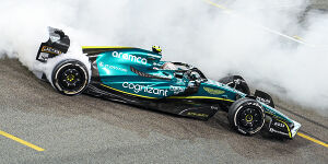 Foto zur News: Aston Martin bedauert: Vettel nicht das Auto gegeben, was er