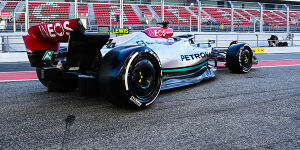 Als erstes Formel-1-Team: Mercedes feuert neuen W14 für 2023