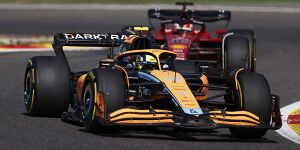 Foto zur News: Norris: McLaren muss sich für 2023 Ferrari als Vorbild