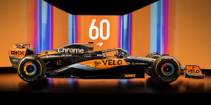 Foto zur News: Viel Schwarz am neuen McLaren: Ist der MCL60 erneut zu