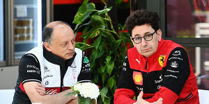 Foto zur News: Brundle: Ferrari hätte Binotto trotz Vasseur halten sollen