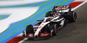 Haas spart knapp ein Kilo Gewicht nur mit Lackierung