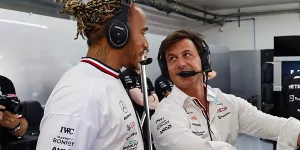 Foto zur News: Toto Wolff: &quot;Wäre nicht böse&quot;, wenn sich Hamilton bei