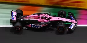 Foto zur News: Esteban Ocon: Mit zwei Mauerküssen in Reihe 3 gefahren