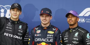 Foto zur News: F1-Qualifying Melbourne: Verstappen vor Mercedes-Duo auf