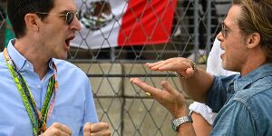 Foto zur News: Liberty-Chef: Neuer Formel-1-Film mit Brad Pitt wird
