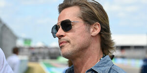 Bei Formel-1-Rennen in Silverstone: Brad Pitt darf Rennwagen