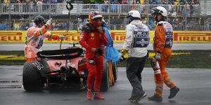 Foto zur News: F1-Training Kanada: Sainz-Crash bei Verstappen-Gala im