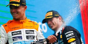 Foto zur News: &quot;Rakete&quot; McLaren stiehlt Verstappen bei Sieg in Silverstone