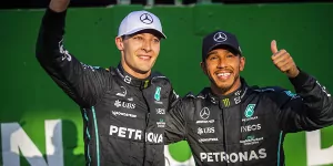 Foto zur News: Offiziell: Lewis Hamilton und George Russell verlängern bei