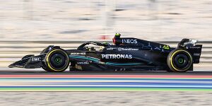 Foto zur News: Lewis Hamilton: Mercedes hat 2023 die gleichen Schwächen wie
