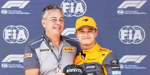 Foto zur News: Sprint-Shootout: Lando Norris holt Pole nach