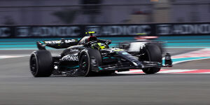 Lewis Hamilton in Abu Dhabi klar geschlagen: "Schwer zu