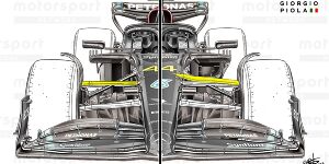 Foto zur News: Formel-1-Technik: Wie Mercedes Ferrari im Kampf um Platz
