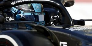 Foto zur News: Mercedes versichert: George Russell bleibt &quot;unsere Zukunft&quot;