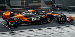 Foto zur News: McLaren zeigt Lackierung des MCL38 für die Formel-1-Saison