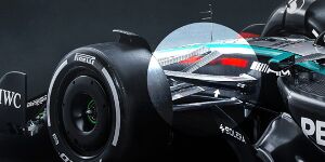 Foto zur News: Formel-1-Technik: Mit welchem Gag Mercedes die Gegner