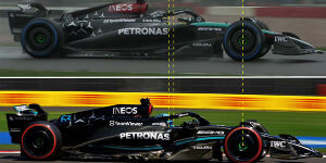 Foto zur News: Schlechte Sitzposition: Mercedes scheint Hamiltons Problem