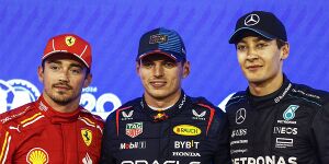 Foto zur News: Bahrain-Qualifying: Leclerc nur knapp von Max Verstappen