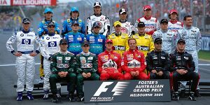 Foto zur News: Formel-1-Gruppenbilder: Die Highlights der letzten vier