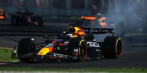 Foto zur News: &quot;Wie mit angezogener Handbremse&quot;: Verstappen in Australien