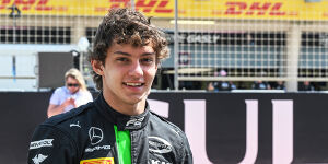 Foto zur News: Antonelli absolviert ersten Formel-1-Test mit Mercedes am