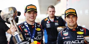 Foto zur News: Red-Bull-Doppelsieg Suzuka: Verstappen #AND# Perez