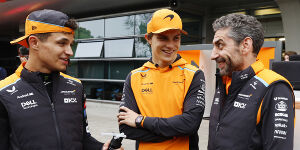 Foto zur News: McLaren &quot;überrascht&quot; von China-Pace: Lag es an den kalten