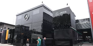 Foto zur News: Mercedes-Logistik in der Europa-Saison mit 100 Prozent