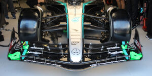 Foto zur News: Formel-1-Technik: Mercedes verzichtet auf Legalitäts-Trick beim Frontflügel