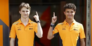 Foto zur News: McLaren-Stallorder: So reagieren Norris #AND# Piastri auf