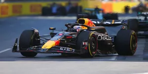 Foto zur News: Keine Strafe: Max Verstappen kommt in Baku mit Verwarnung