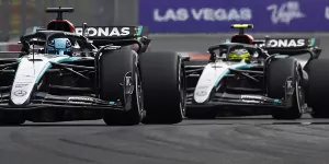 Foto zur News: Hat sich Mercedes eingemischt in das Duell Hamilton/Russell