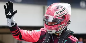 Foto zur News: Russell mit dem Glück des Tüchtigen: So gelang der Podiums-Coup in Miami