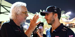 Foto zur News: Pierre Gasly: So macht Flavio Briatore das ganze Alpine-Team