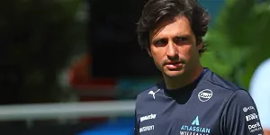 Foto zur News: Im Williams FW45: Carlos Sainz weiht neuen Formel-1-Kurs in Madrid ein