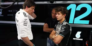 Foto zur News: Mercedes will Antonelli nicht verheizen: Wolff sichert dem Youngster Zeit zu