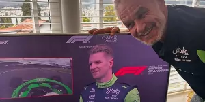 Foto zur News: Beat Zehnder jubelt zu Hause über Hülkenbergs Podium: &quot;Er ist so geil!&quot;