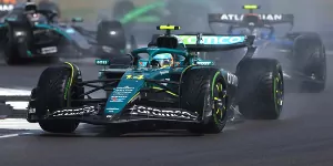 Foto zur News: Einmal zu spät, einmal zu früh: Wie Aston Alonso Silverstone versaut hat