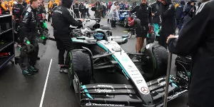 Foto zur News: Früher Stopp geht nach hinten los: Heim-Frust für Russell und Mercedes