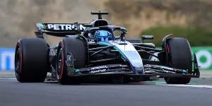 Foto zur News: Sind bei 330 km/h am absoluten Limit: So bewertet Russell den Leclerc-Move