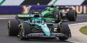 Foto zur News: &quot;Besser geht es nicht&quot;: Alonso jubelt nach Aston-Turnaround über P5