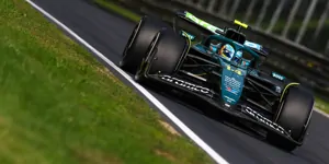 Foto zur News: Aston Martin: Alonsos Monza-Ausfall wurde durch "Steinschlag" ausgelöst