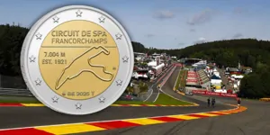 Foto zur News: Belgien prägt Sondermünze für Spa-Francorchamps