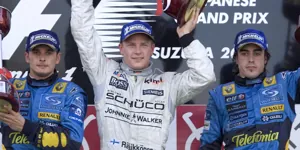 Foto zur News: 9. Oktober 2005: Als Kimi Räikkönen in Japan "eines seiner besten Rennen" fuhr