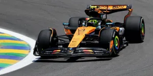 Foto zur News: Formel 1 Sao Paulo: Norris im Freien Training vorn - Crash von Tsunoda