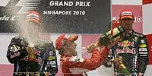 Foto zur News: Singapur: Alonso hält Vettel in Schach!