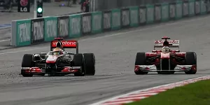 Foto zur News: 20-Sekunden-Strafen für Alonso und Hamilton