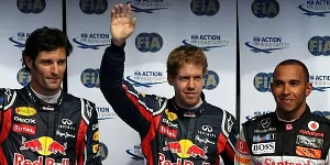 Foto zur News: Vettel in turbulentem Qualifying auf Pole-Position