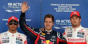 Foto zur News: Neun Tausendstel: Vettel doch vor Button!